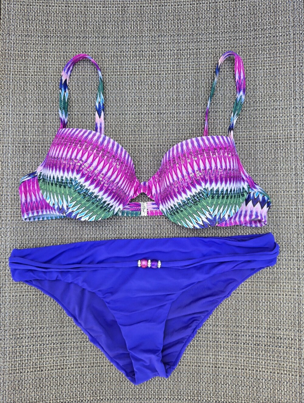 Calzedonia Sequin Push Up Bikini